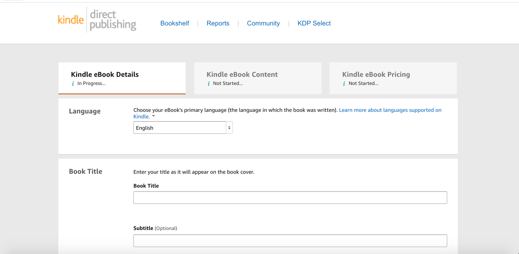 How to Publish a Book on Amazon The Self Publisher